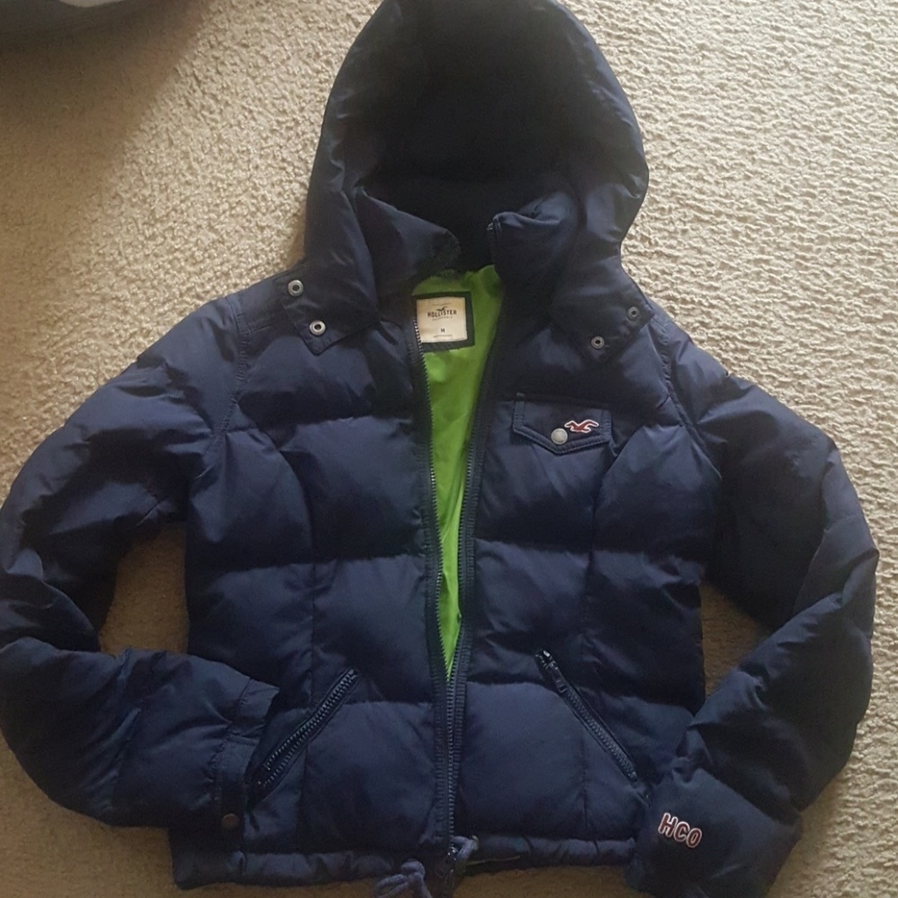 Hollister puffer jacket